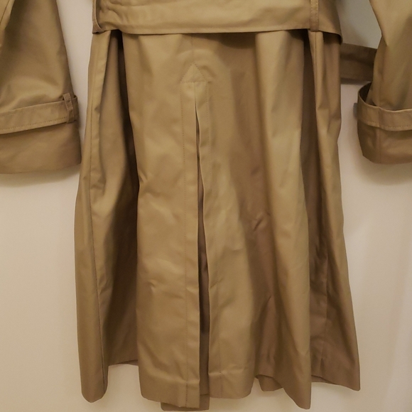 NWT Kate spade ruffle trim trench coat - Picture 9 of 16